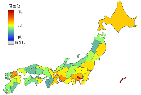 都道府県別2021年衆議院比例代表：れいわ新選組得票率 - とどラン