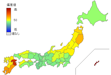 都道府県別2021年衆議院比例代表：社会民主党得票率 - とどラン