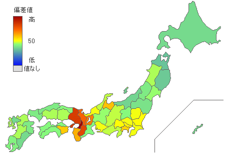 都道府県別2022年参議院比例代表：日本維新の会得票率 - とどラン