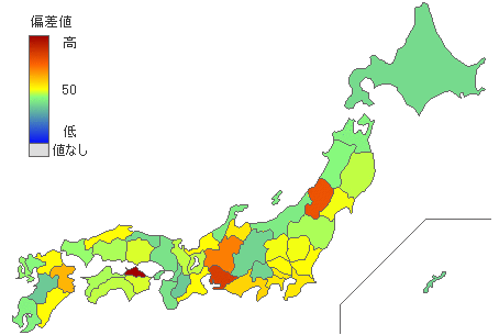 都道府県別2022年参議院比例代表：国民民主党得票率 - とどラン