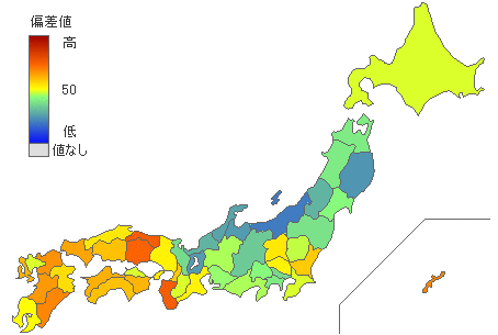 都道府県別2022年参議院比例代表：公明党得票率 - とどラン