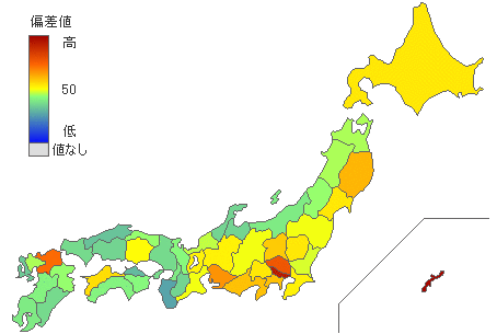 都道府県別2022年参議院比例代表：れいわ新選組得票率 - とどラン