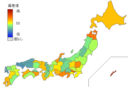 都道府県別2022年参議院比例代表：NHK党得票率 - とどラン