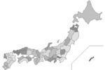 2022年参議院比例代表：NHK党得票率