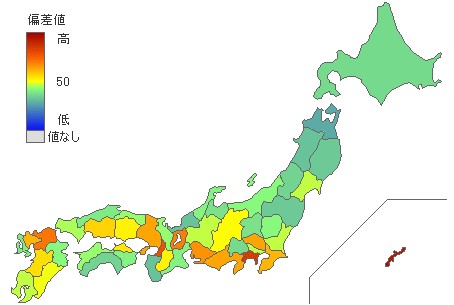 都道府県別小学校・大規模校比率 - とどラン