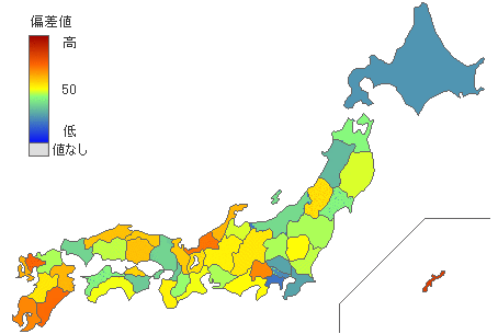 都道府県別高校生数 - とどラン