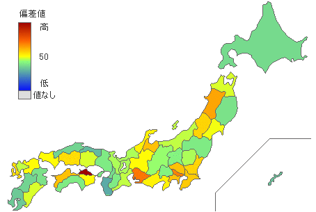 都道府県別2024年衆議院比例代表：国民民主党得票率 - とどラン