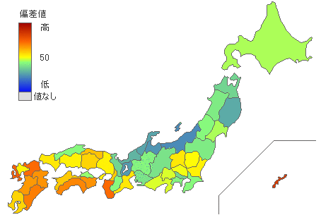 都道府県別2024年衆議院比例代表：公明党得票率 - とどラン