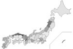 2025年参議院比例代表：自由民主党得票率