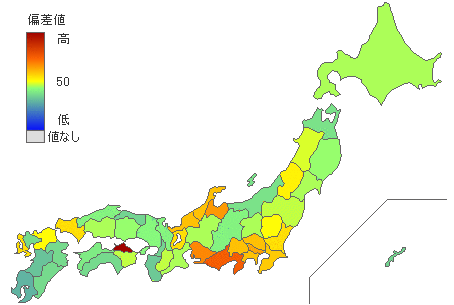 都道府県別2025年参議院比例代表：国民民主党得票率 - とどラン
